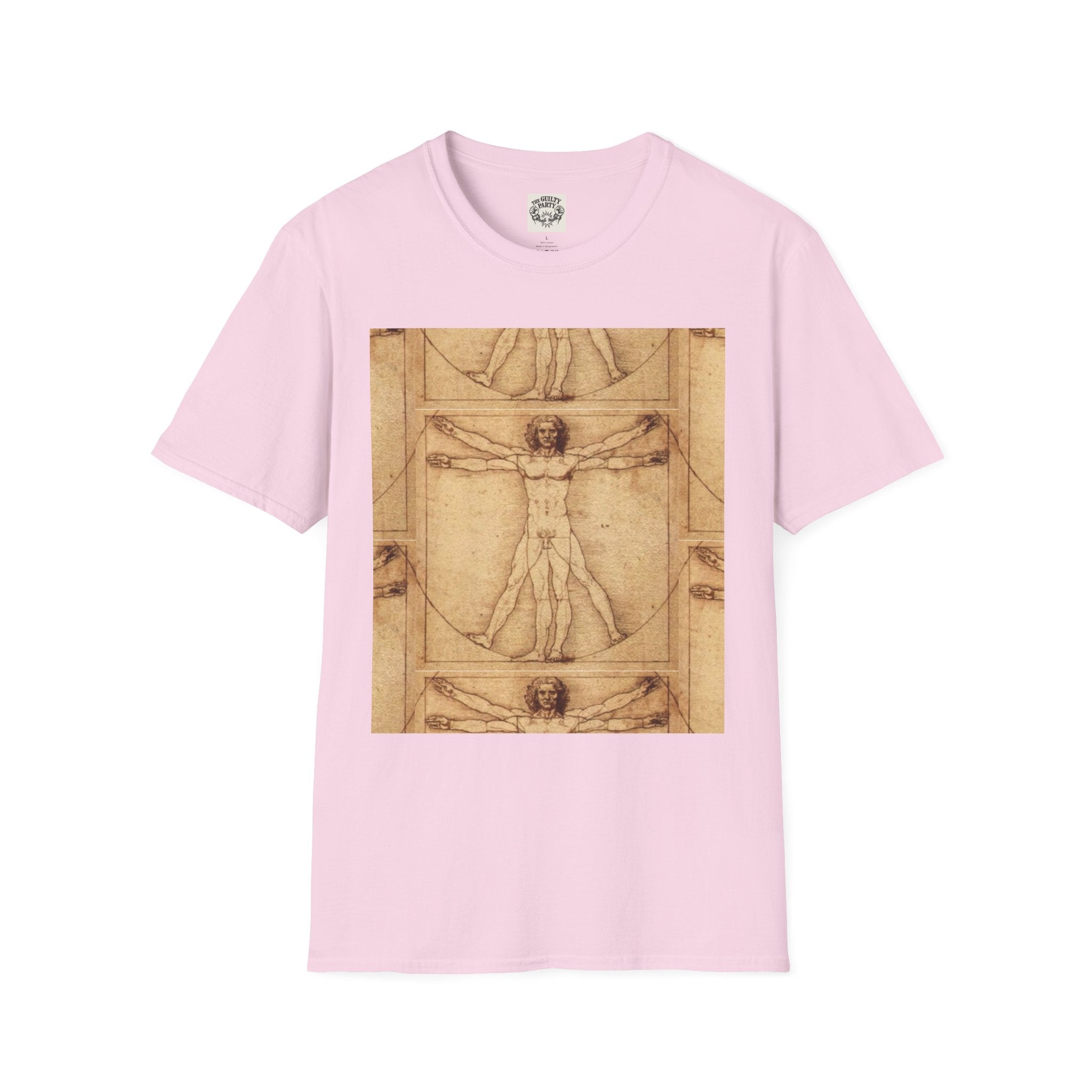 Vitruvian Man Softstyle T-Shirt