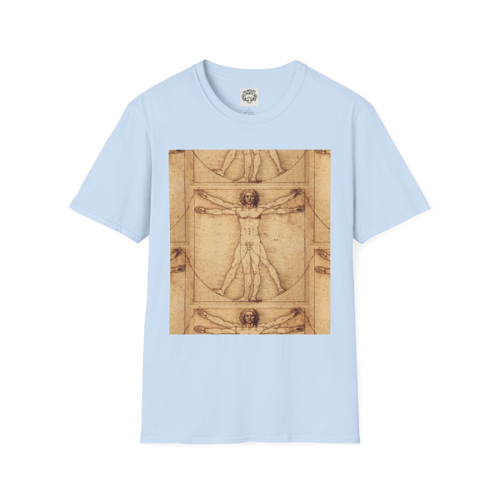 Vitruvian Man Softstyle T-Shirt