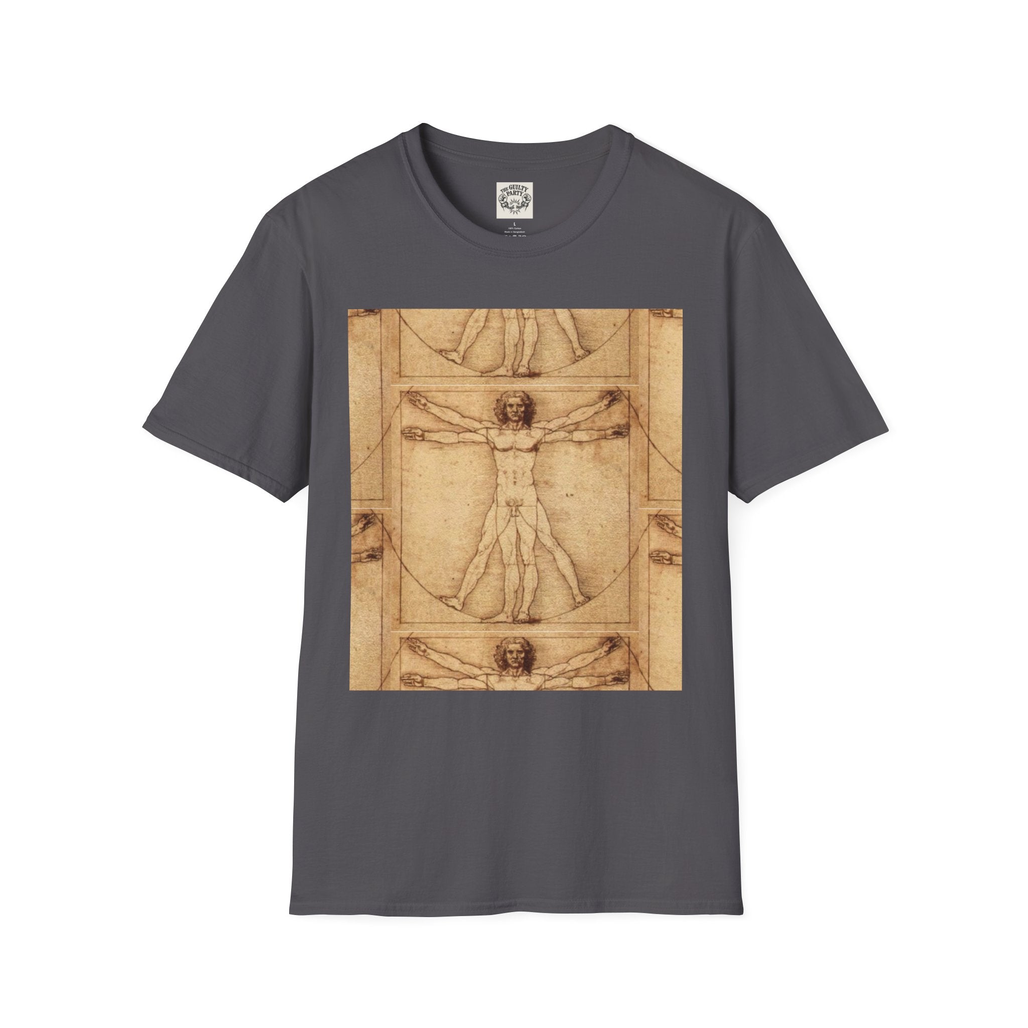 Vitruvian Man Softstyle T-Shirt