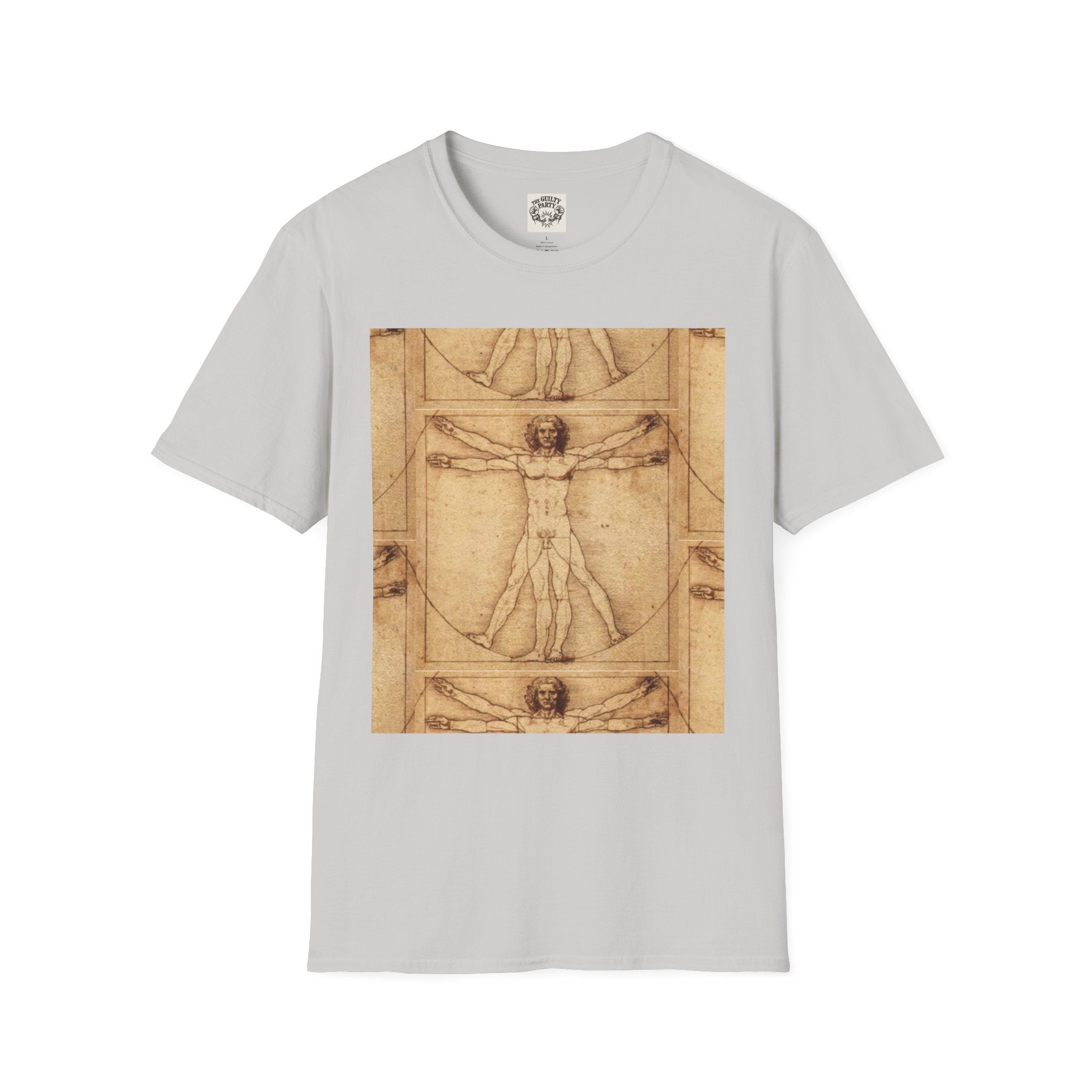 Vitruvian Man Softstyle T-Shirt