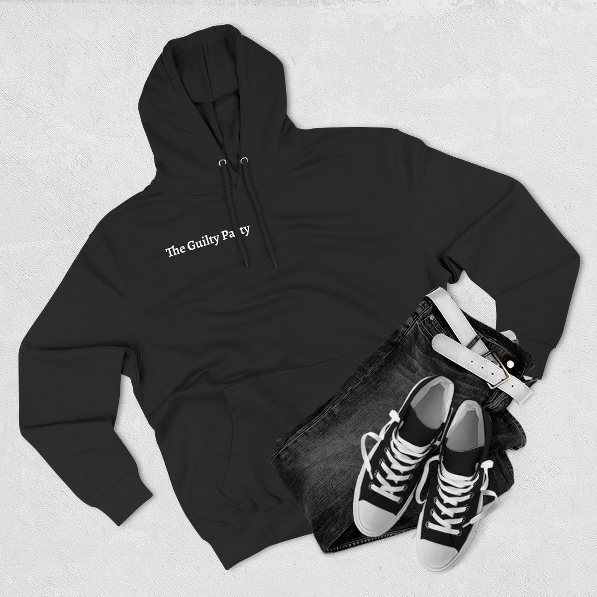 Three-Panel Guilty Party Fleece Hoodie