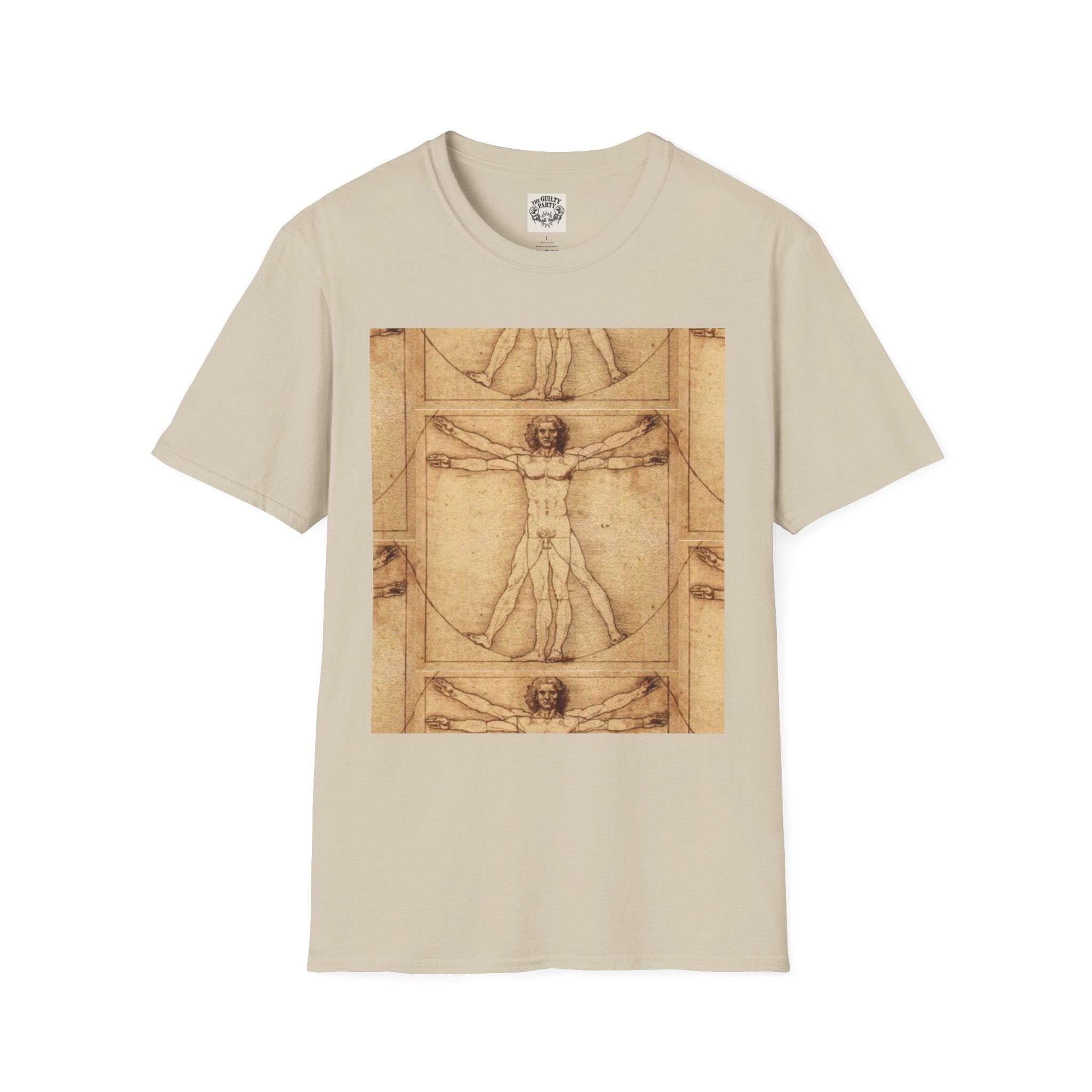 Vitruvian Man Softstyle T-Shirt